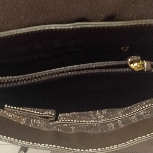 Brown Genuine leather bag by Ettenne Aigner🍀🌸🌺 - Picture 8 of 9